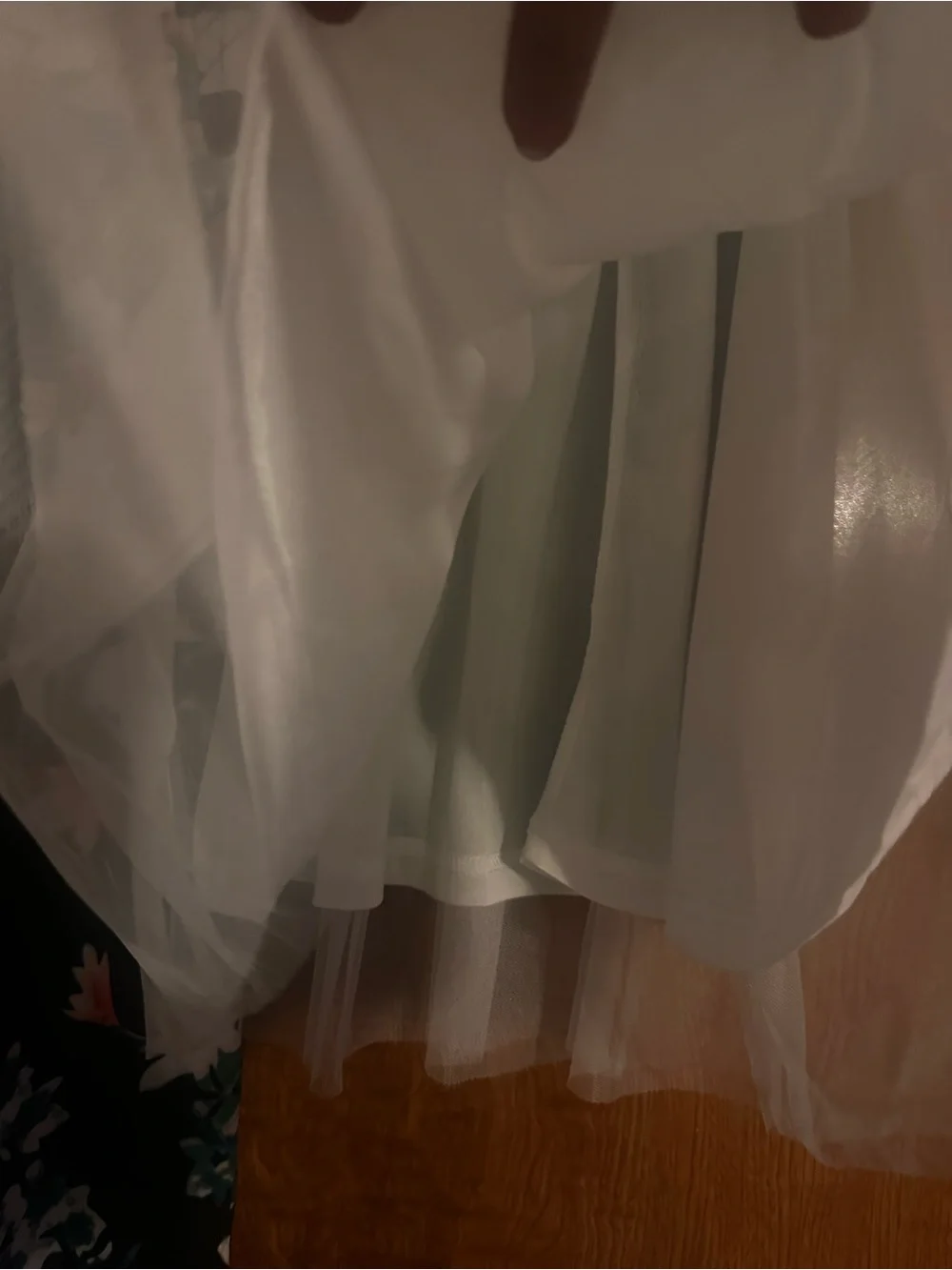 Matching Floral Navy and White Girls' Dress Set